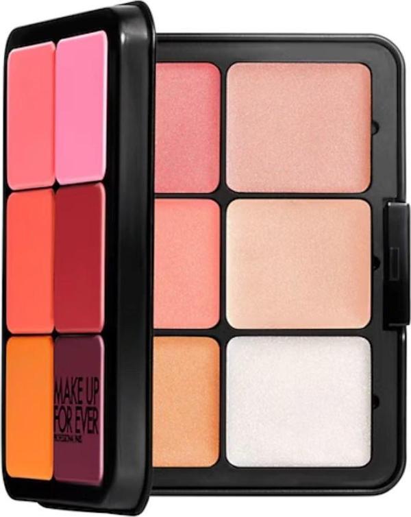 Make Up For Ever Hd Skin Blush & Glow - Krem Allık Ve Aydınlatıcı Paleti - Image 1