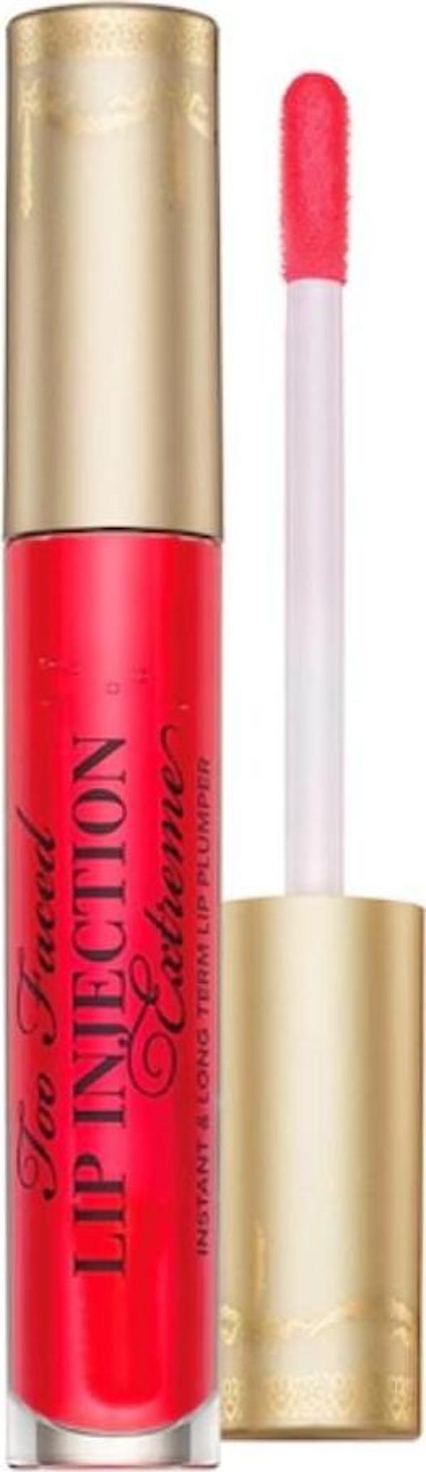 TOO FACED Lip Injection Extreme Strawberry- Dudak Parlatıcı - Image 1