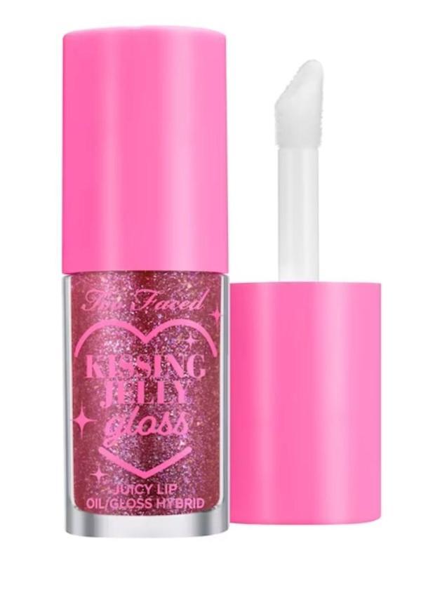  TOO FACED Kissing Jelly Grape Soda- Gloss - Image 1
