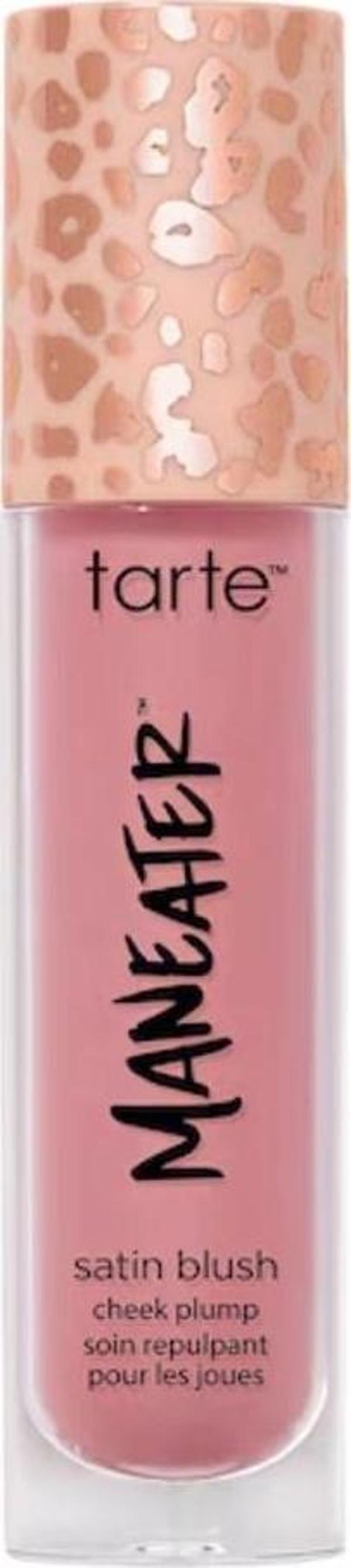 TARTE Maneater Satin Blush Cheek Plump Pink  - Likit Allık - Image 1