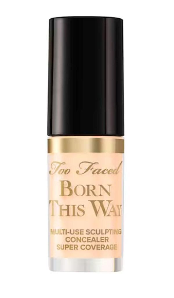 Too Faced Born This Way Super Coverage Concealer - Kapatıcı, Seyahat Boyu 2 ml - Snow - Image 1