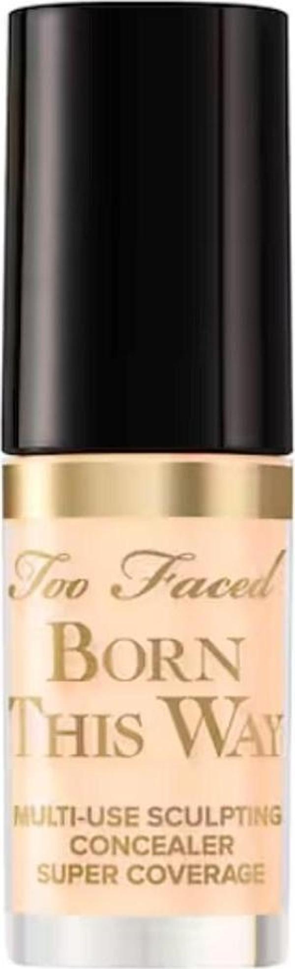 Too Faced Born This Way Super Coverage Concealer - Kapatıcı, Seyahat Boyu 2 ml - Snow - Image 1