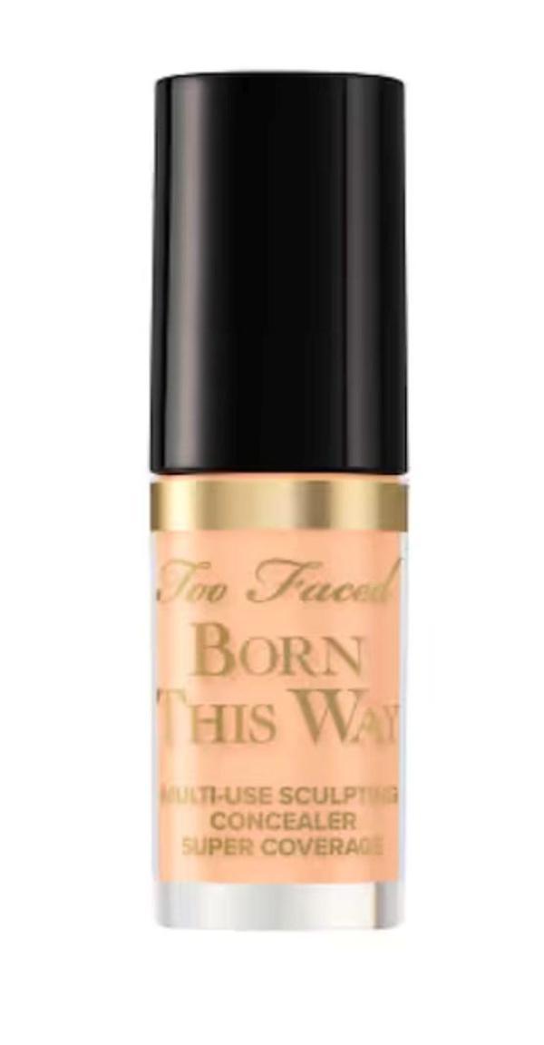 Too Faced Born This Way Super Coverage Concealer - Kapatıcı, Seyahat Boyu 2 ml - Vanilla - Image 1