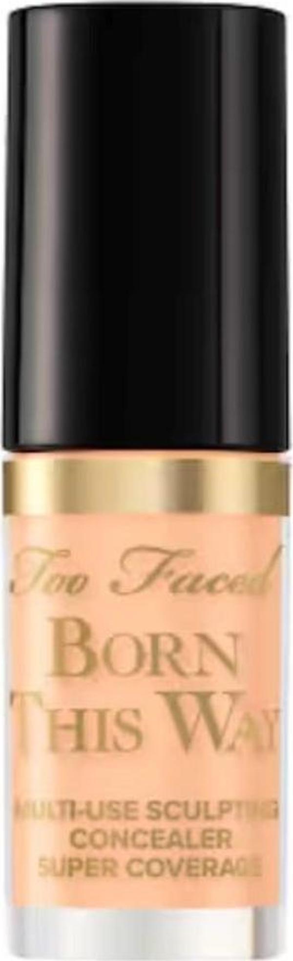 Too Faced Born This Way Super Coverage Concealer - Kapatıcı, Seyahat Boyu 2 ml - Vanilla - Image 1