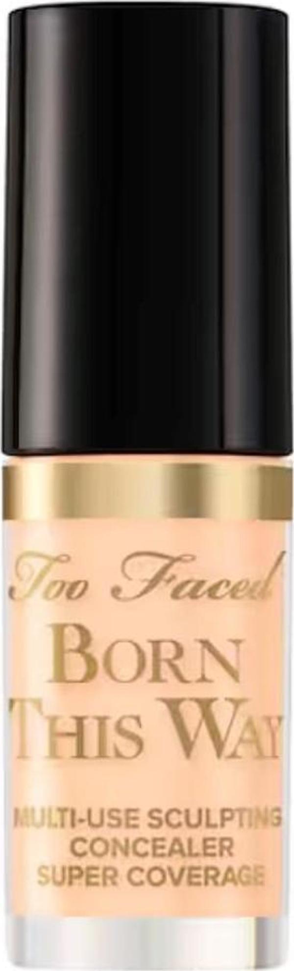 Too Faced Born This Way Super Coverage Concealer - Kapatıcı, Seyahat Boyu 2 ml - Almond - Image 1