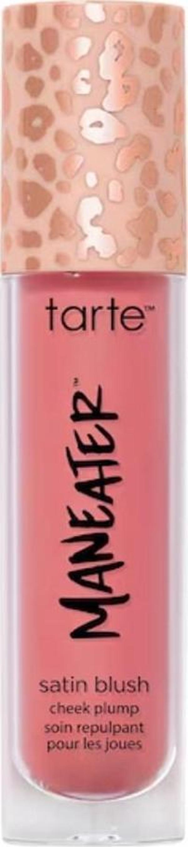 TARTE Maneater Satin Blush Cheek Plump Warm Pink - Likit Allık - Image 1