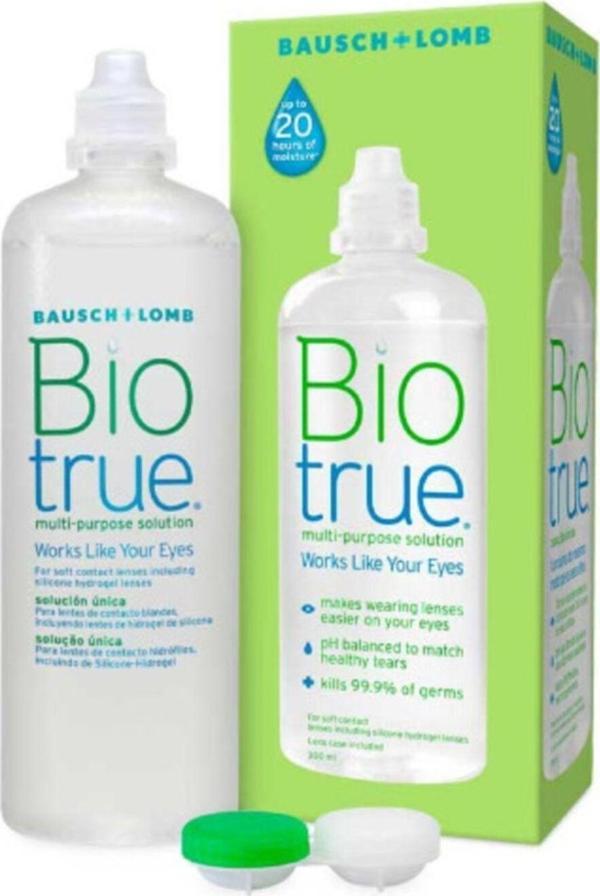 Biotrue Bausch&Lomb Çok Amaçlı Lens Solüsyonu 300 Ml - Image 1