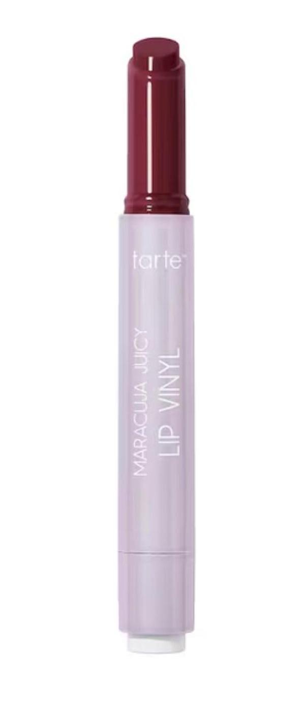 TARTE Maracuja Juicy Lip Vinyl Sheer Berry - Yoğun Işıltılı Dudak Parlatıcısı  - Image 1