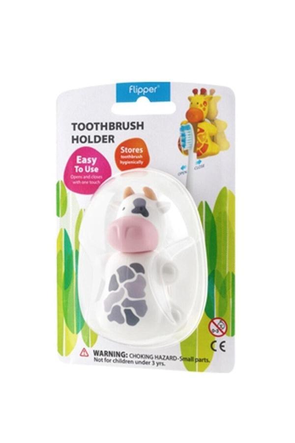 R.O.C.S. Flipper Animal Serisi Diş Fırçası Kabı-İnek - Image 1