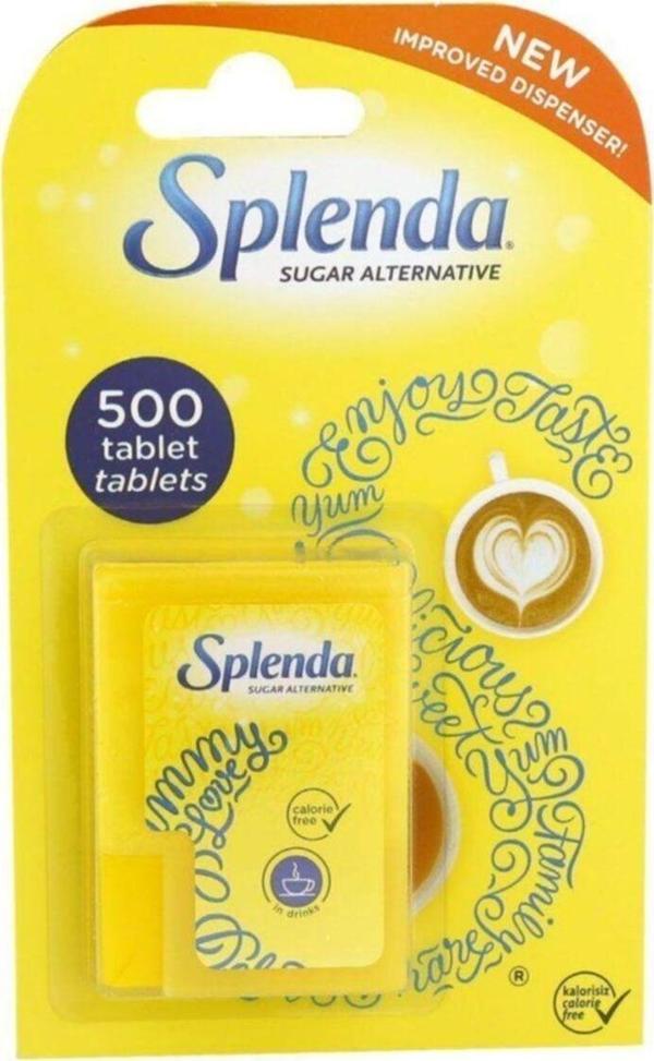 Splenda Sugar Alternative 500 Tablet Tatlandırıcı - Image 1