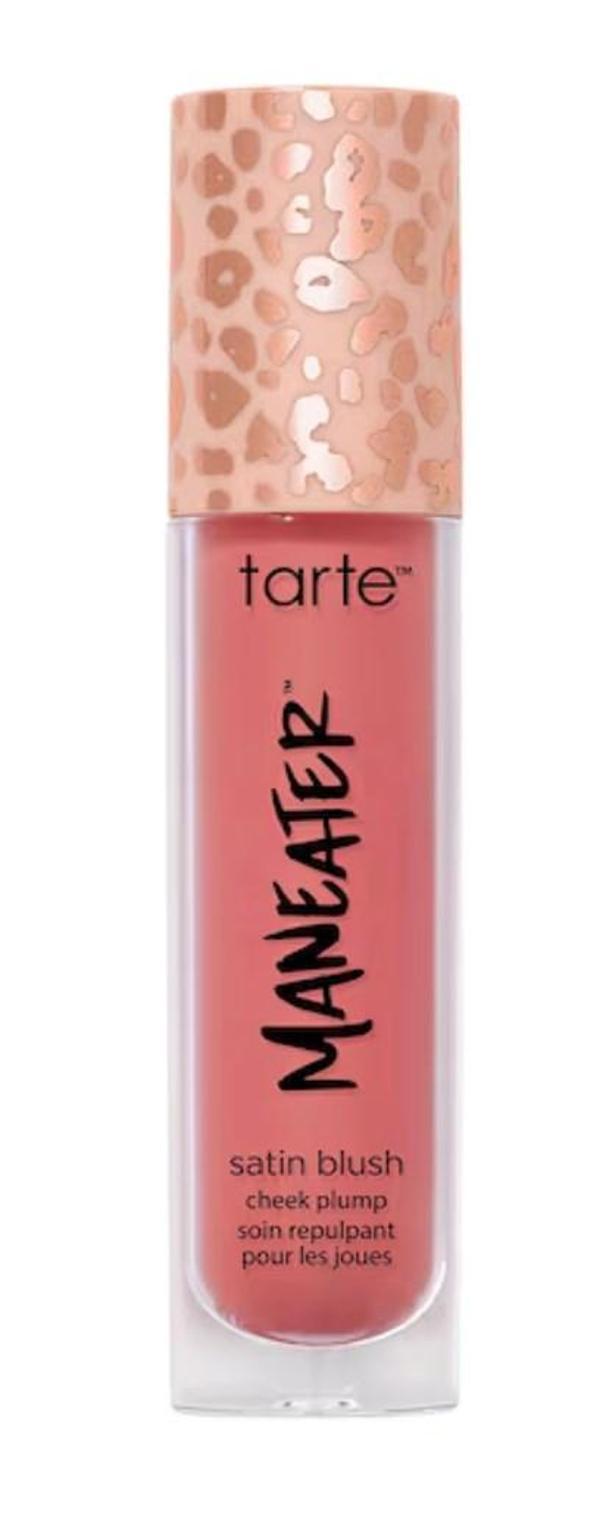 TARTE Maneater Satin Blush Cheek Plump Pink Coral  - Likit Allık - Image 1