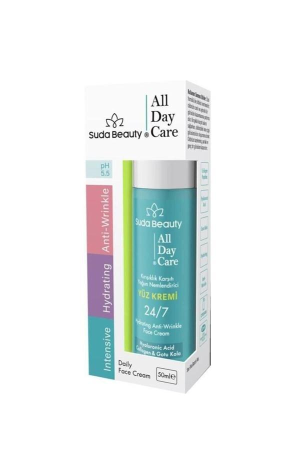 Suda Collagen Suda Beauty All Day Care Yüz Kremi 50 Ml - Image 1