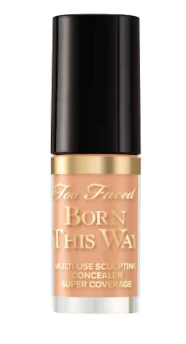 Too Faced Born This Way Super Coverage Concealer - Kapatıcı, Seyahat Boyu 2 ml - Light Beige - Image 1