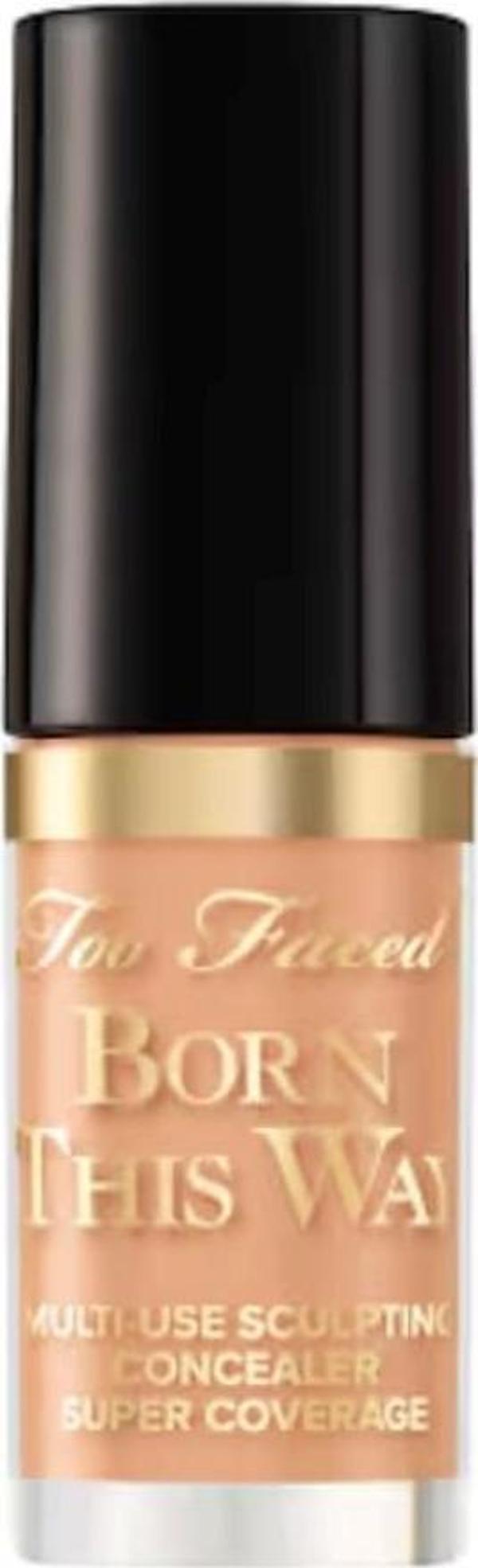 Too Faced Born This Way Super Coverage Concealer - Kapatıcı, Seyahat Boyu 2 ml - Light Beige - Image 1