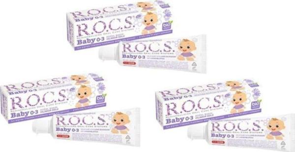 R.O.C.S. Ihlamur Özlü Diş Macunu 35 Ml X 3 Adet - Image 1
