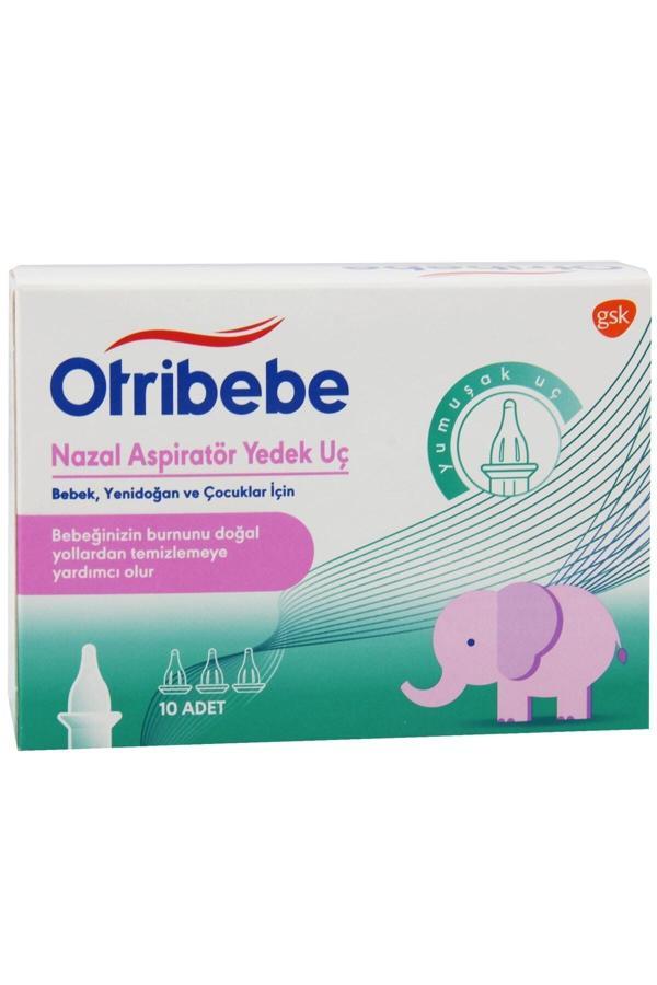 Otribebe Nazal Aspiratör Yedek Yumuşak Uç 10 Adet - Image 1