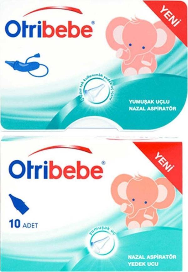Otribebe Nazal Burun Aspiratörü + 10 Adet Yedek Uç - Image 1