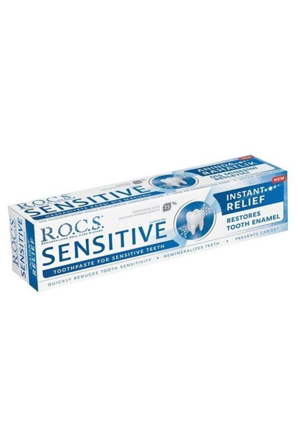 R.O.C.S. Sensitive Repair Whitening Diş Macunu Onarım Beyazlatma (Florürsüz) 75Ml - Image 1