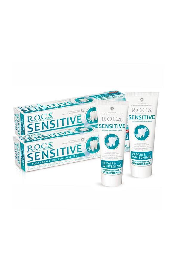 R.O.C.S. Sensıtıve Repaır & Whıte 75 Ml 2 Adet - Image 1