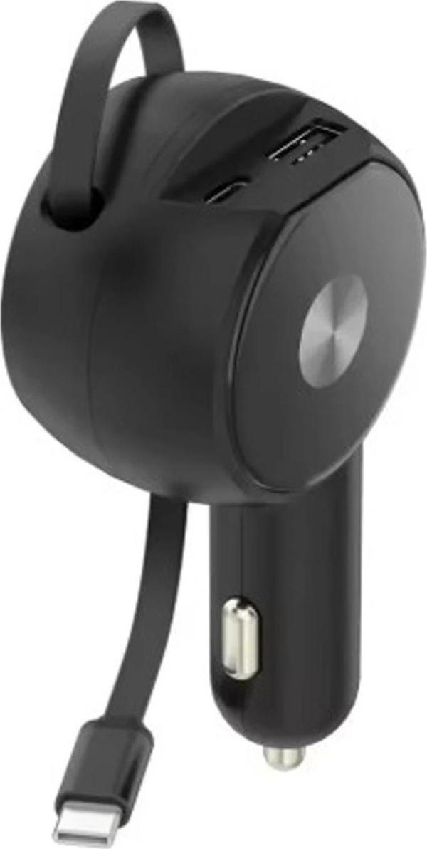 Süper Hızlı Araç Şarj Cihazı 60W Adaptör Çakmaklık Girişli - Image 1