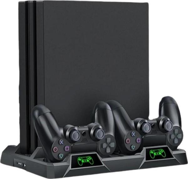 Hepu TP4-18119 PS4 Soğutucu ve Şarj Standı Slim/Pro Uyumlu - Image 1