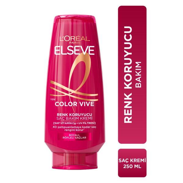 L'Oréal Paris Elseve Colorvive Renk Koruyucu Bakım Kremi 250 ml - Image 1