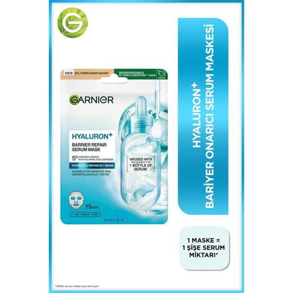 Garnier Hyaluron+ Bariyer Onarıcı Serum Maske 28GR - Image 1