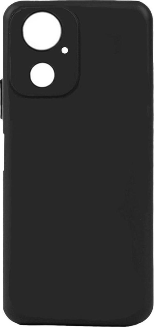 Coverzone General Mobile 23 SE ile uyumlu Kılıf Soft ve pürüzsüz Biye Silikon Siyah - Image 1