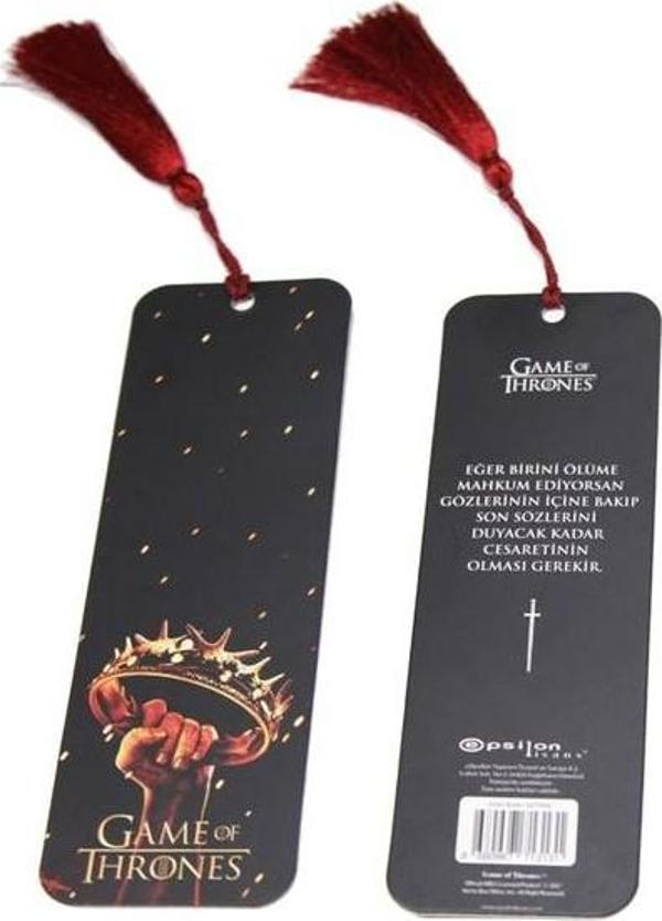 Game Of Thrones Kitap Ayracları - Image 1