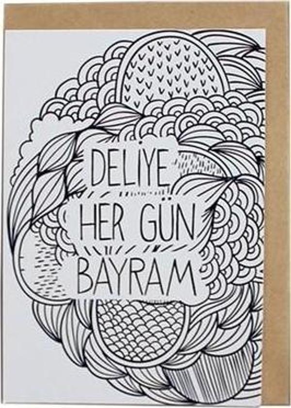 Paper Özel Günler - Deliye Her gün Bayram - Image 1