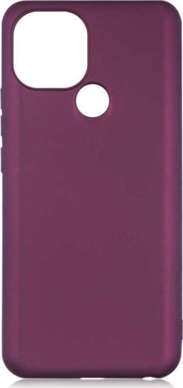 Coverzone General Mobile Gm 21 Pro Uyumlu Kılıf Premier Silikon Arka Kapak Mürdüm - Image 1