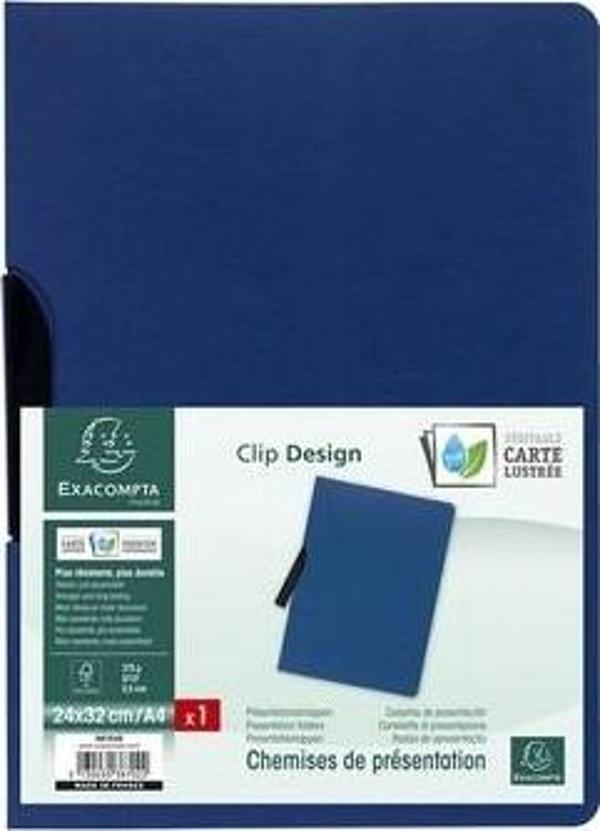 Exacompta Kapaklı Mavi Dosya - Image 1