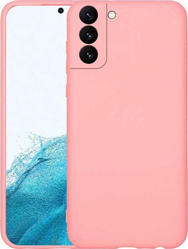 Coverzone Galaxy S22 Plus Ile Uyumlu Kılıf Mara Silky Termoplastik Kılıf Pembe Açık - Image 1