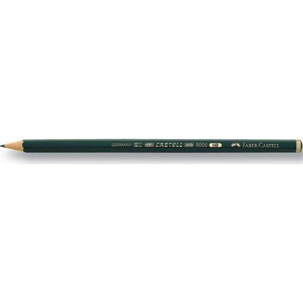 Faber-Castell 2 9000 Dereceli Kurşun Kalemi 2B 3B - Image 1