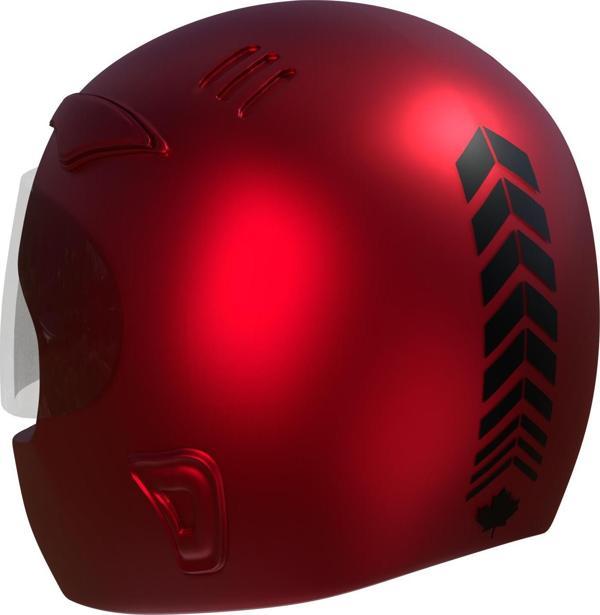 2 Adet Sport Kask, Araba Ayna Jet Siyah Kask Sticker Çınar Extreme  - Image 1