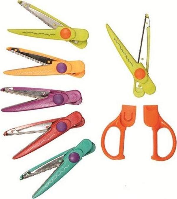 Brons BR-708 Şekilli Makas 6 lı Set - Image 1