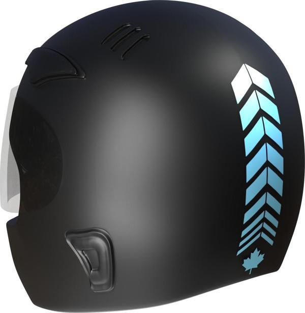2 Adet Sport Kask, Araba Ayna Nane Yeşili Kask Sticker Çınar Extreme  - Image 1