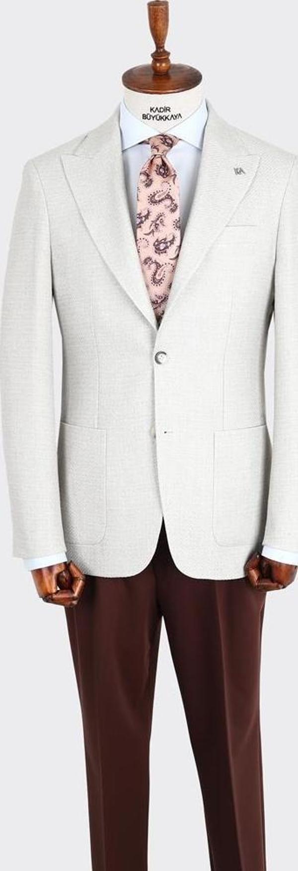 Kırlangıç Yaka Erkek Ceket-KAX5103S - Image 1