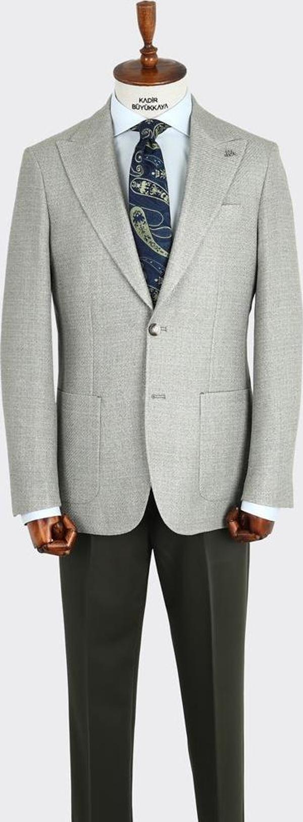 Kırlangıç Yaka Erkek Ceket-KAX5103S - Image 1