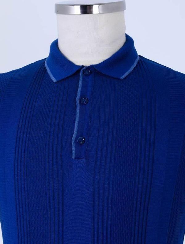 Günlük Kullanıma Uygun Düğmeli Polo Yaka T-Shirt-KAW6028S - Image 1