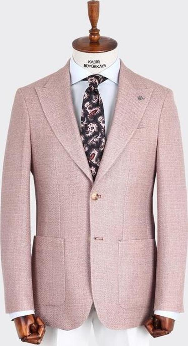 Kırlangıç Yaka Erkek Ceket-KAX5103S - Image 1