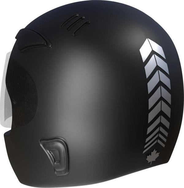 2 Adet Sport Kask, Araba Ayna Taş Grisi Kask Sticker Çınar Extreme  - Image 1