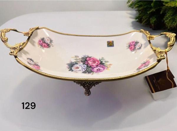Roy King Antique Dikd.Sunum Tabak 43*21*14 Cm - Image 1