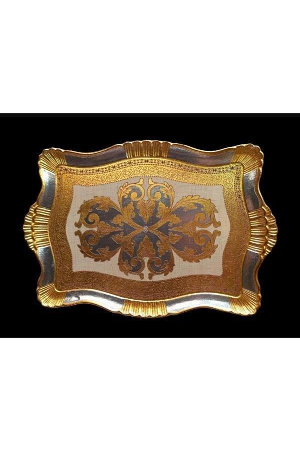 Roy King Sezzatını Vl-71 Medıum Carded Dikdörtgen Tepsi 48*34 Cm - Image 1