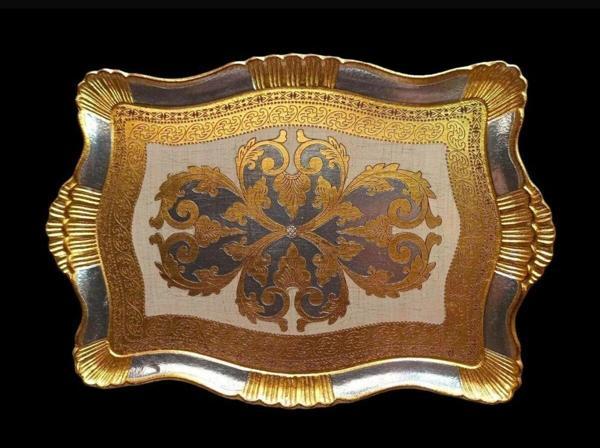 Roy King Sezzatını Vl-71 Medıum Carded Dikdörtgen Tepsi 48*34 Cm - Image 1