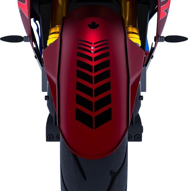 2 Adet Sport Motosiklet Çamurluk Jet Siyah Kask Sticker Çınar Extreme  - Image 1