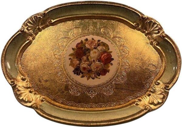 Roy King Ması Ms42 Dikd.Kahve Tepsi 26*19 Sage - Image 1