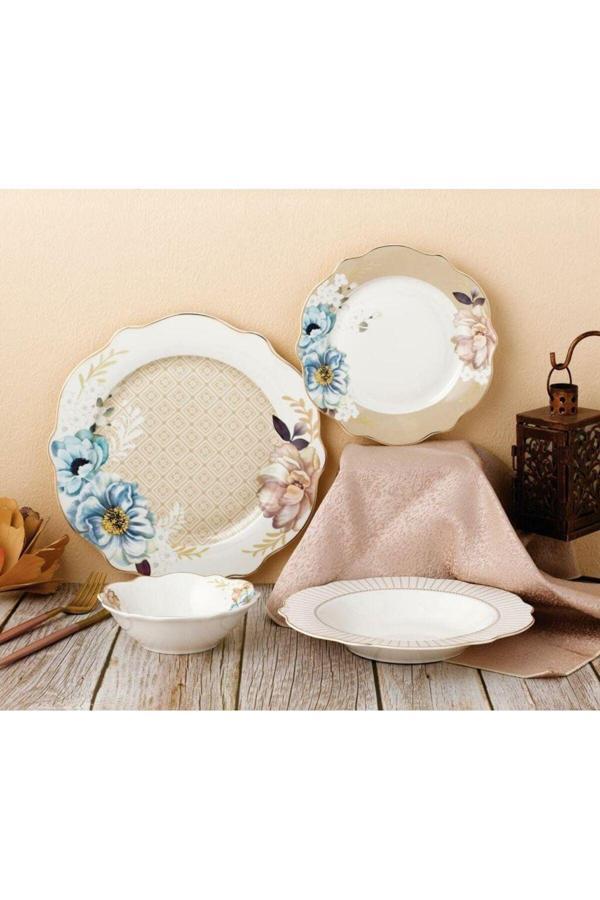 Roy King Chocolate Rose 24 Prç.Yemek Takımı - Image 1