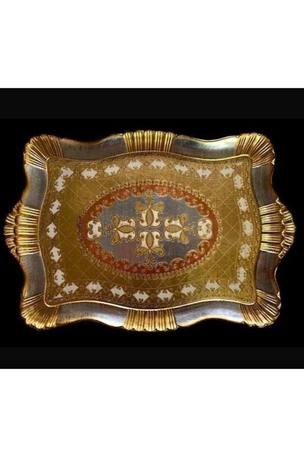 Roy King Sezzatini Vl-83 Small Carded Dikdörtgen Tepsi 43*30 Cm - Image 1