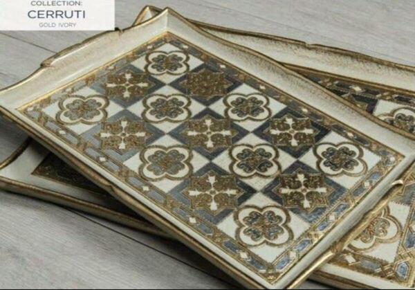 Roy King Sezzatını Vl-40 Oro Nero Tepsi 53*37 Cm - Image 1